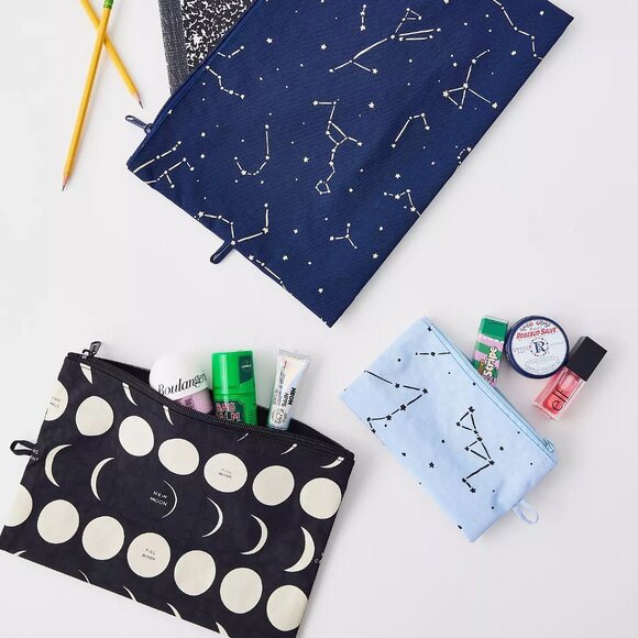 NWT Baggu Go Pouch Set - Night Sky - Picture 4 of 5